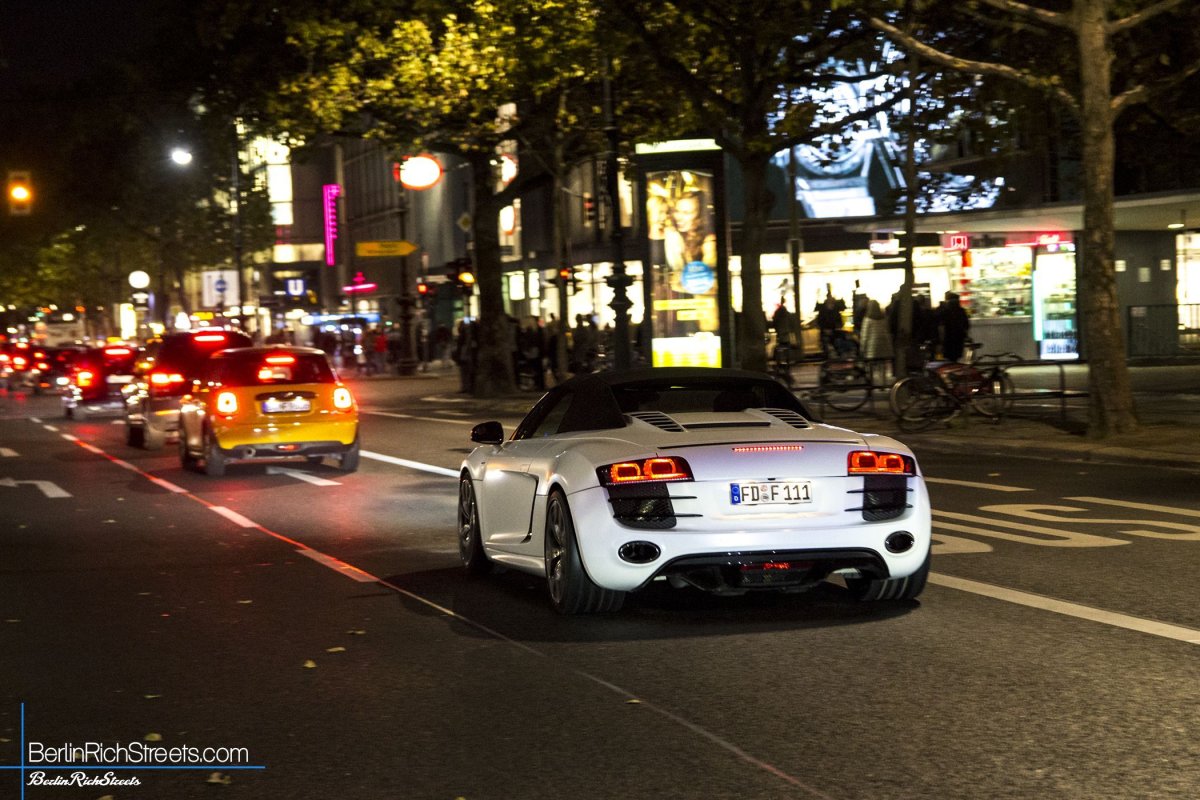 Audi R8 V10 Spyder spotted in Berlin — BerlinRichStreets